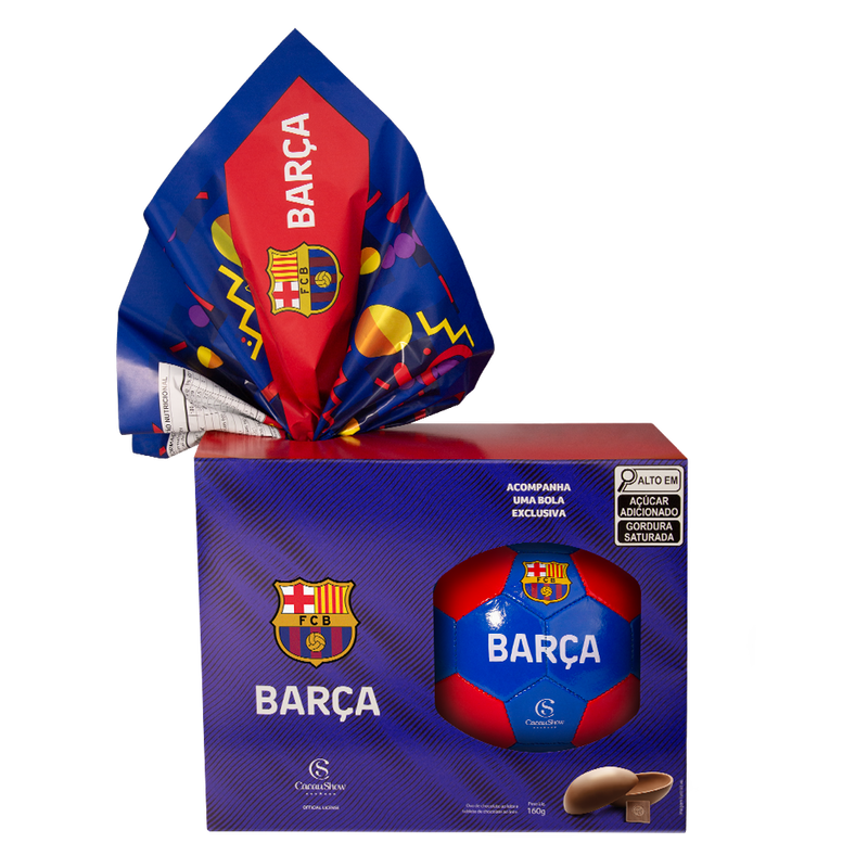 Ovo de páscoa chocoesportes barcelona 160g