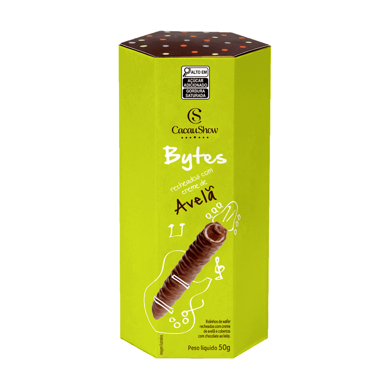 Bytes wafer avelã 50g